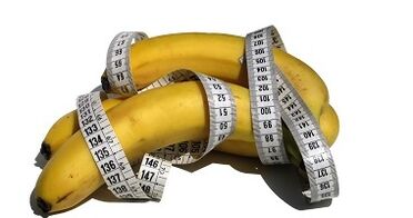 pisang sareng sentimeter salaku nawar pensi